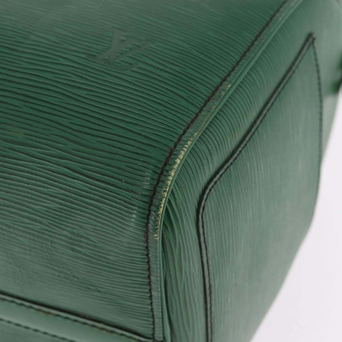 Louis Vuitton Speedy Epi Leather, Green, Leather, Handbag
