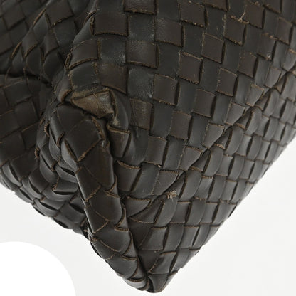 Bottega Veneta Envelope Intrecciato Nappa, Brown, Leather, Briefcase
