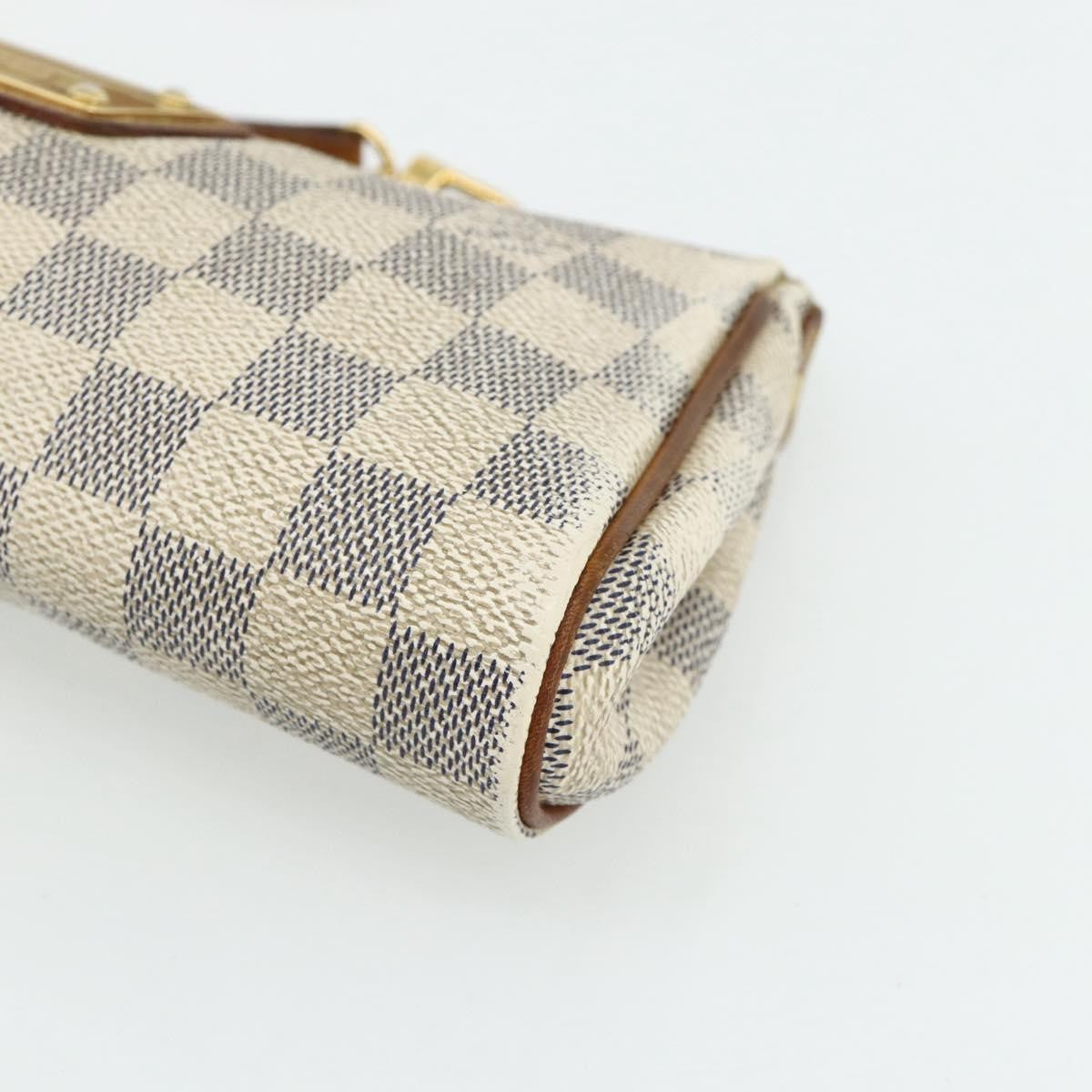 Louis Vuitton Eva Damier, Beige, Canvas, Shoulder Bag