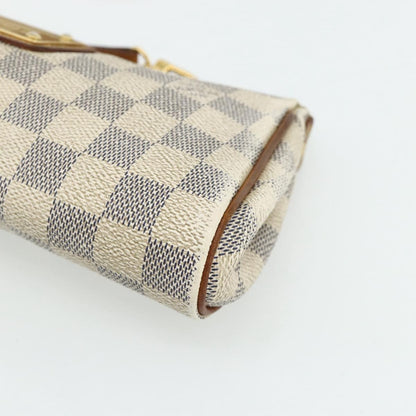 Louis Vuitton Eva Damier, Beige, Canvas, Shoulder Bag