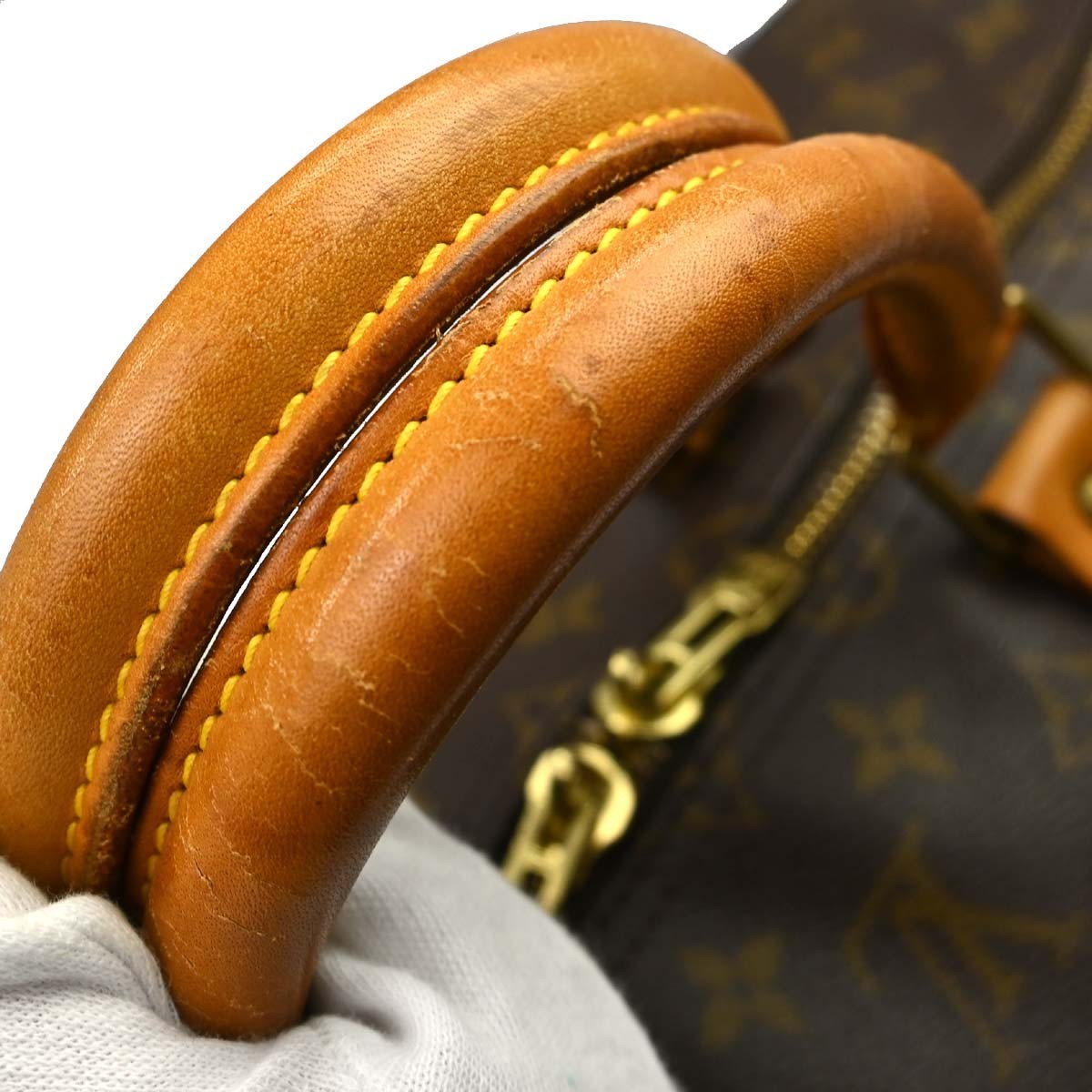 Louis Vuitton Keepall Monogram Canvas, Brown, Canvas, Travel Bag