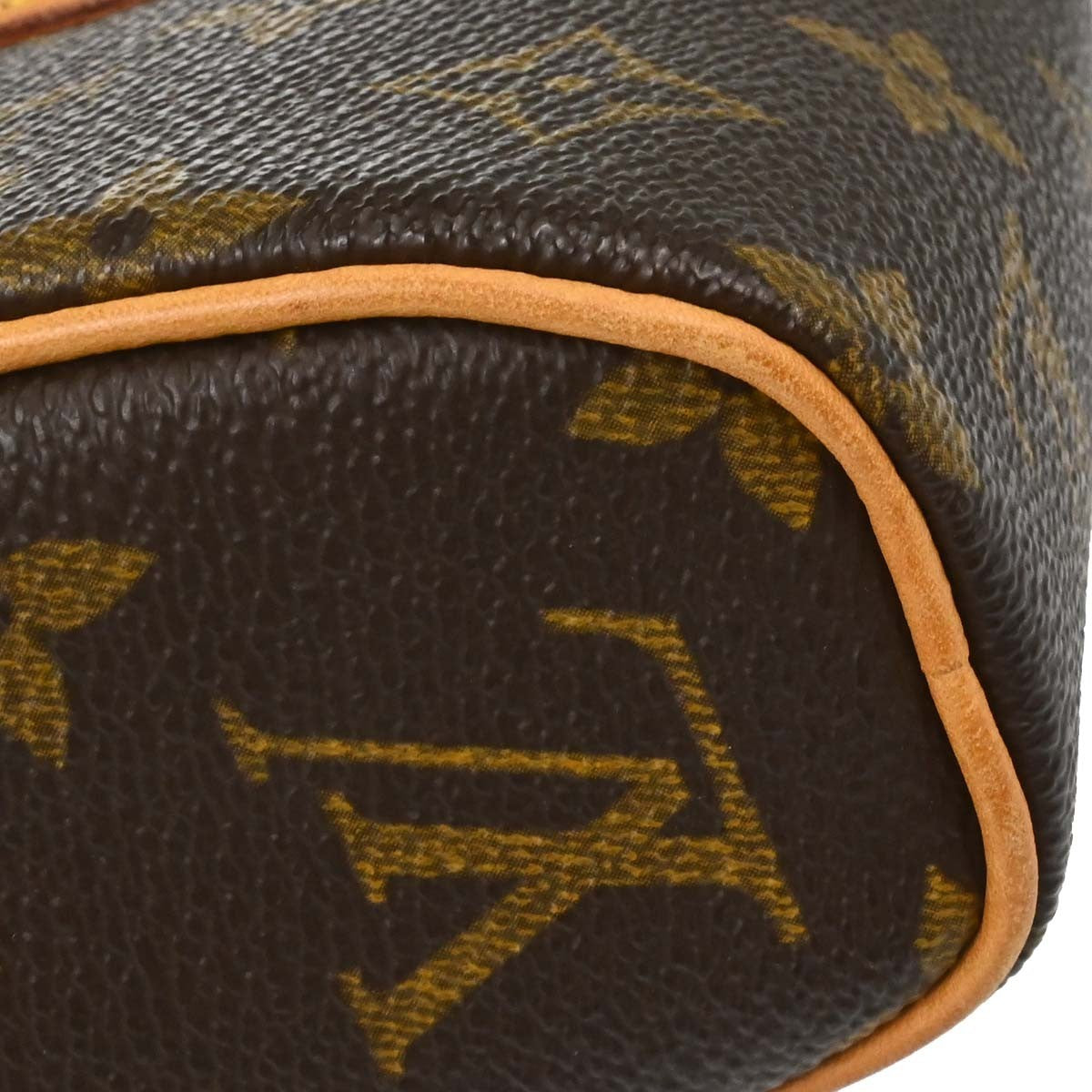 Louis Vuitton Sonatine Monogram Canvas, Brown, Canvas, Handbag