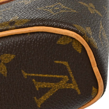 Louis Vuitton Sonatine Monogram Canvas, Brown, Canvas, Handbag