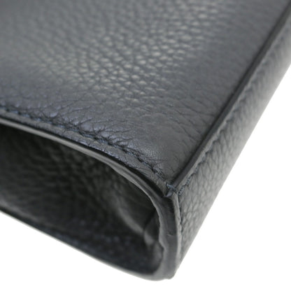 Fendi Monster Selleria Peekaboo Leather, Gray, Leather, Shoulder Bag