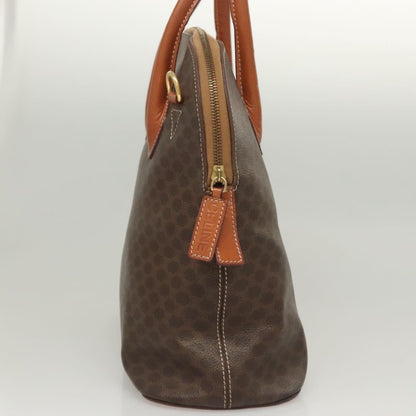 Celine Macadam Macadam with leather, Brown, Canvas, Handbag