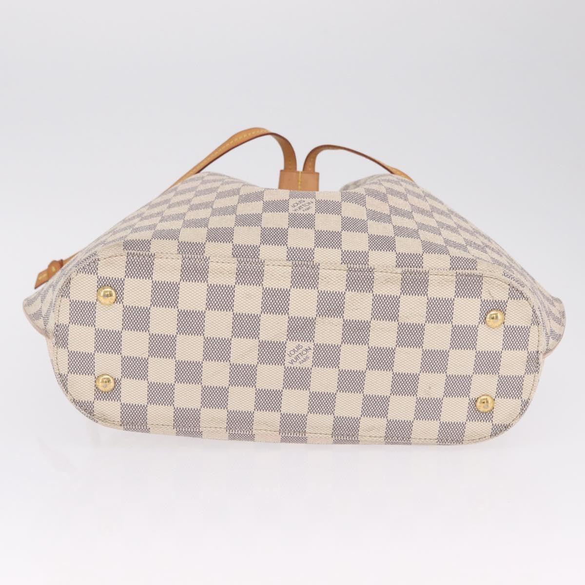 Louis Vuitton Girolata Damier, White, Canvas, Handbag