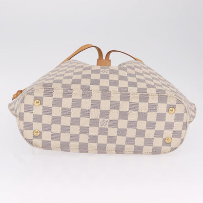 Louis Vuitton Girolata Damier, White, Canvas, Handbag