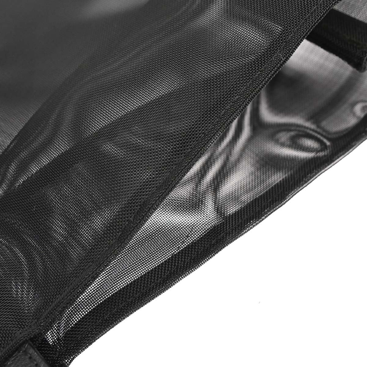 Fendi Vintage FF Mesh, Black, Nylon, Tote Bag