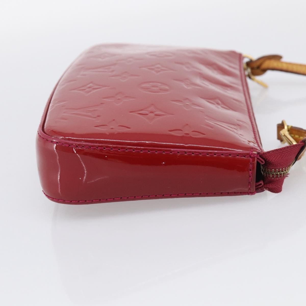 Louis Vuitton Pochette Accessoires NM Monogram Vernis, Pink, Patent Leather, Clutch