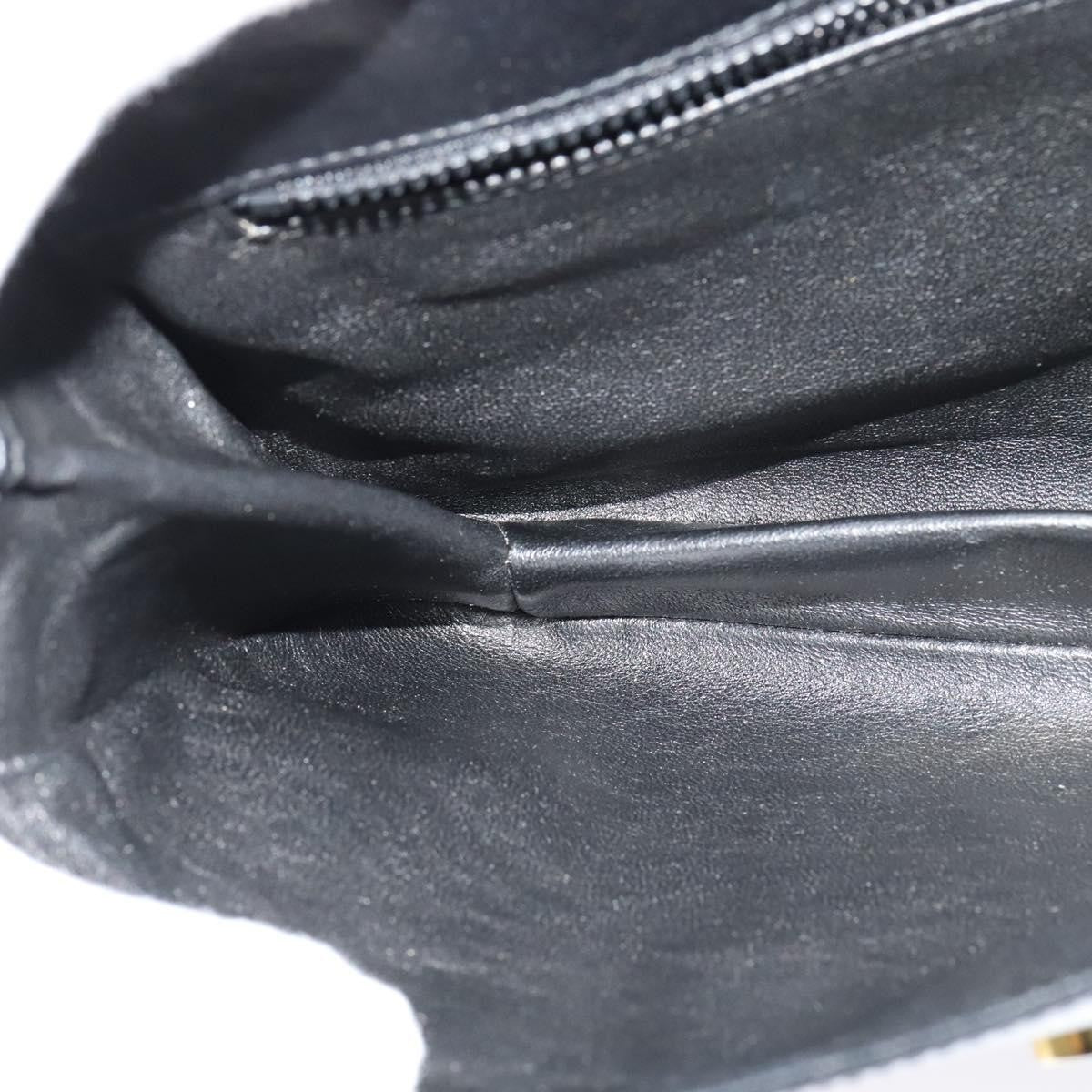 Bally Vintage Leather, Black, Leather, Shoulder Bag