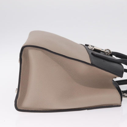 Louis Vuitton City Steamer Leather, Beige, Leather, Handbag