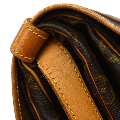 Louis Vuitton Saumur Monogram Canvas, Brown, Canvas, Shoulder Bag