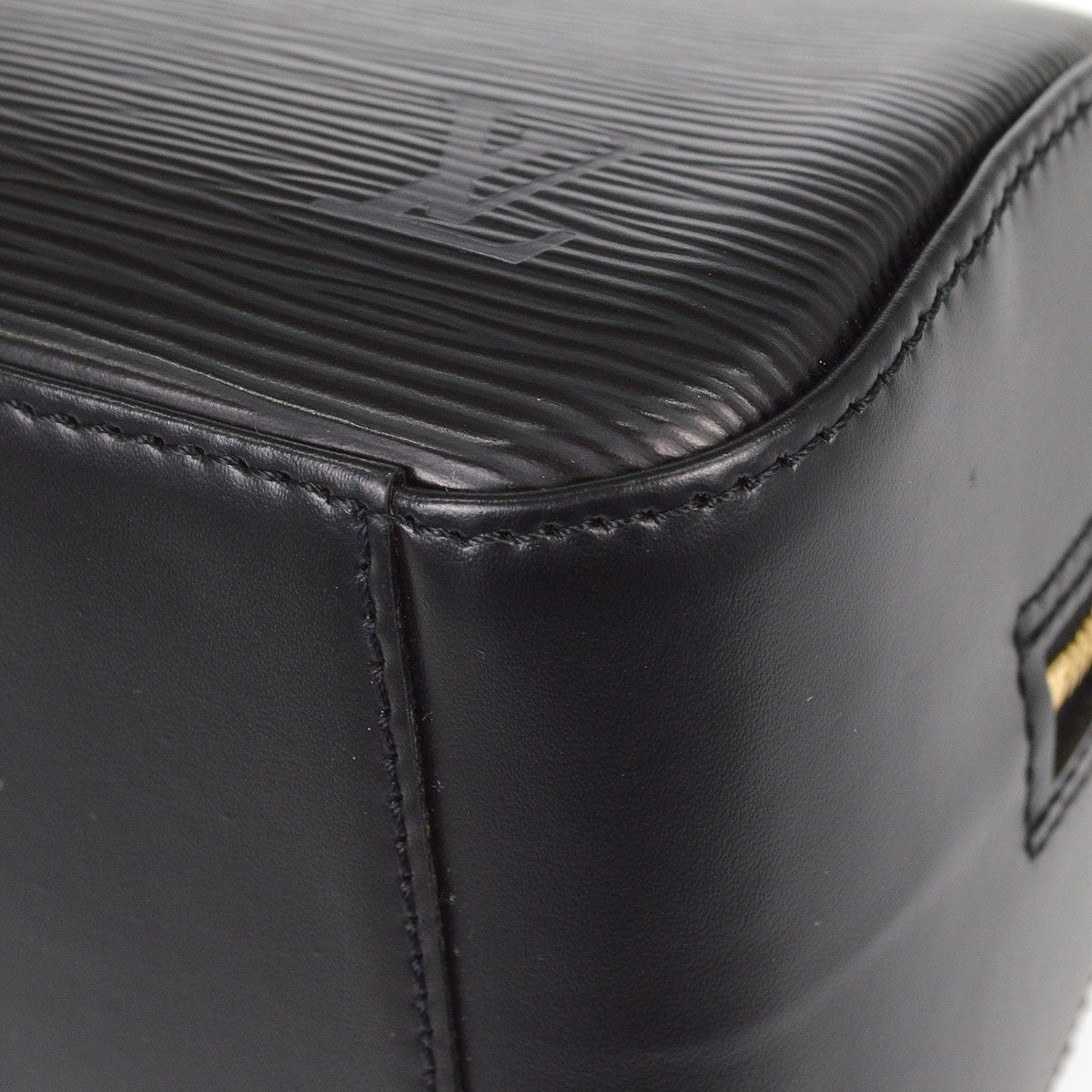 Louis Vuitton Jasmin Epi Leather, Black, Leather, Handbag