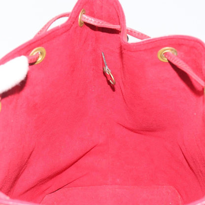 Louis Vuitton Petit Noe Epi Leather, Red, Leather, Shoulder Bag