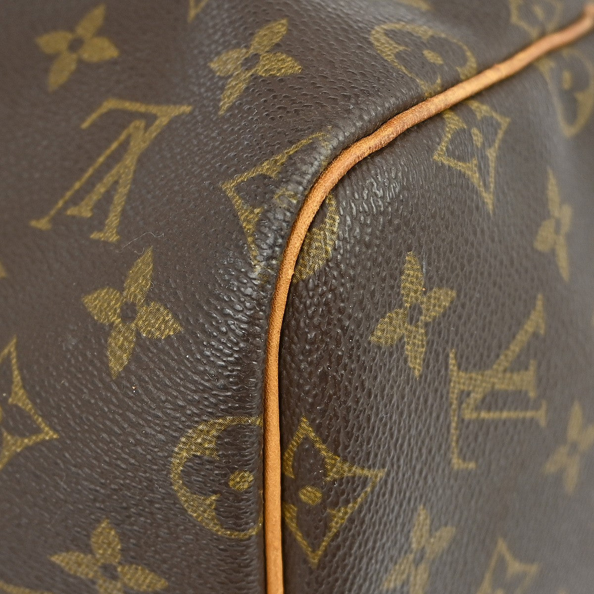 Louis Vuitton Keepall Monogram, Brown, Canvas, Travel Bag