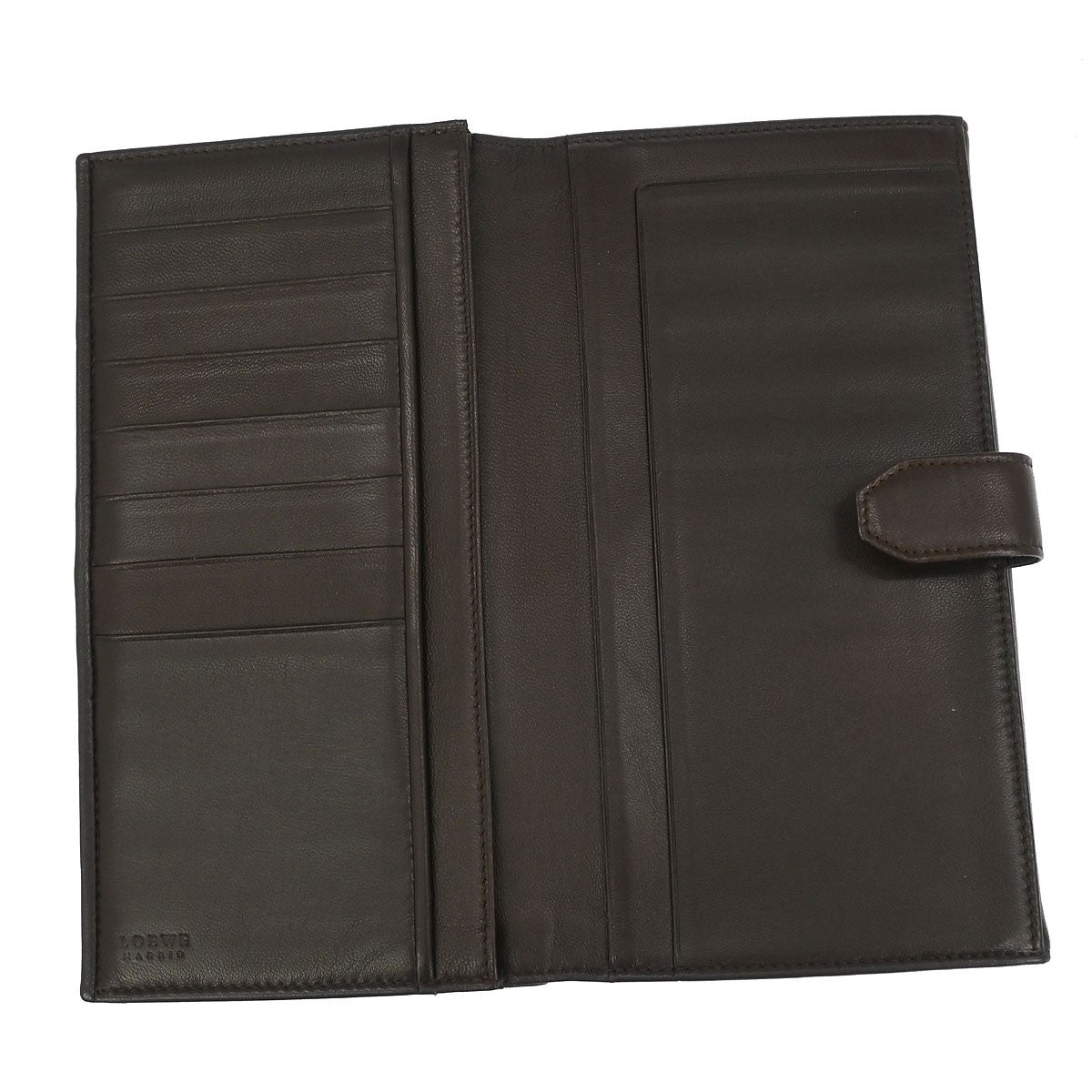 Loewe Anagram Leather, Brown, Leather, Wallet