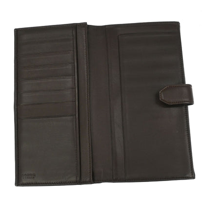 Loewe Anagram Leather, Brown, Leather, Wallet