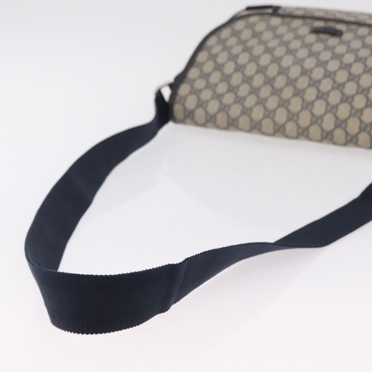 Gucci GG Messenger GG Coated Canvas, Navy, PVC, Shoulder Bag