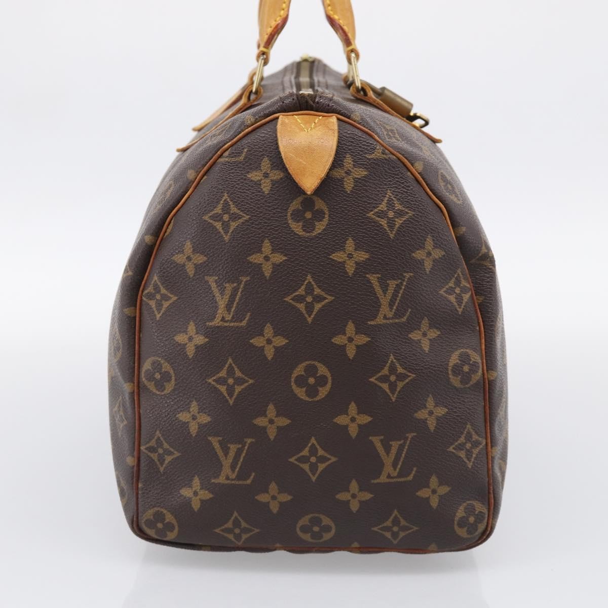 Louis Vuitton Speedy Monogram Canvas, Brown, Canvas, Handbag