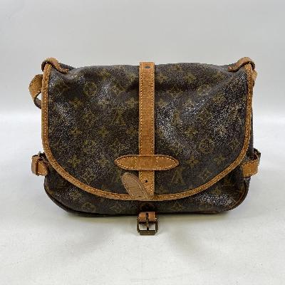 Louis Vuitton Saumur Messenger Monogram Canvas, Brown, Canvas, Shoulder Bag
