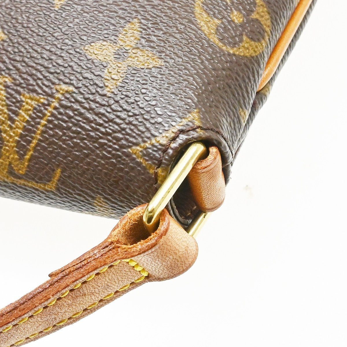 Louis Vuitton Musette Tango Monogram Canvas, Brown, Canvas, Shoulder Bag