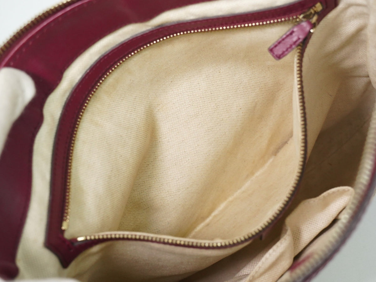 Gucci Mayfair Messenger GG Canvas and Leather, Beige, Canvas, Shoulder Bag