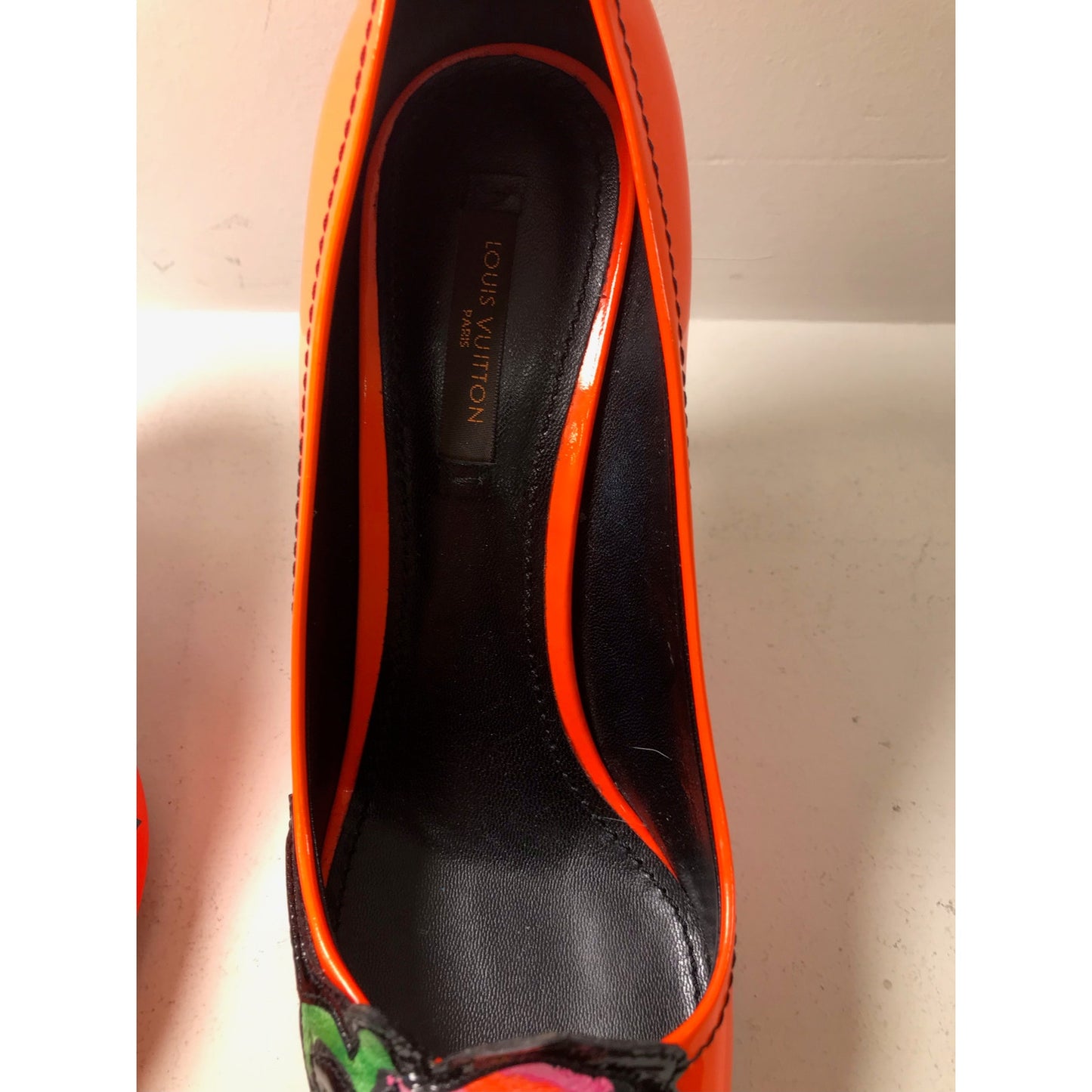 Louis Vuitton Stephen Sprouse Limited Edition Patent Leather Heels