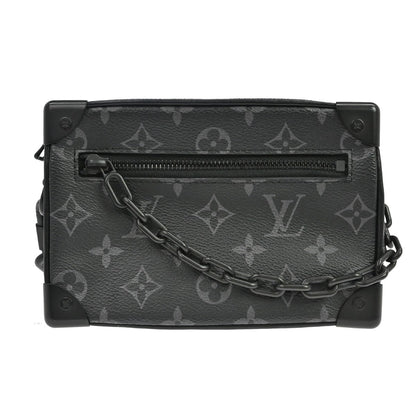 Louis Vuitton Soft Trunk Monogram Eclipse Canvas, Black, Canvas, Shoulder Bag