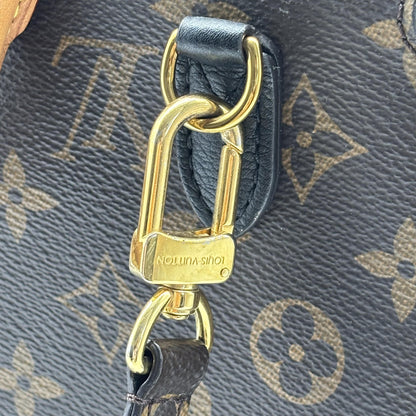 Louis Vuitton Marignan Monogram Canvas with Leather, Brown, Canvas, Handbag