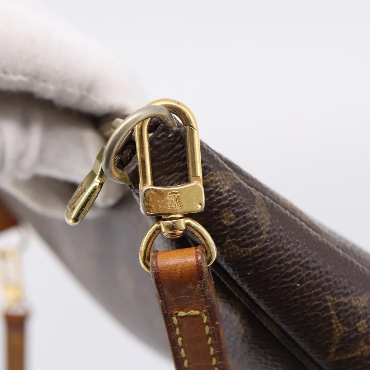 Louis Vuitton Pochette Accessoires NM Monogram Canvas, Brown, Canvas, Clutch
