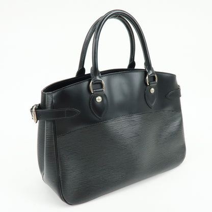 Louis Vuitton Passy Epi Leather, Black, Leather, Tote Bag