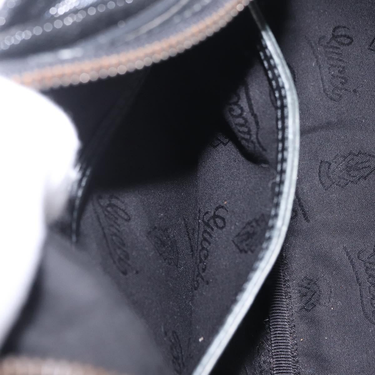 Gucci Belt GG Imprime, Black, Canvas, Handbag