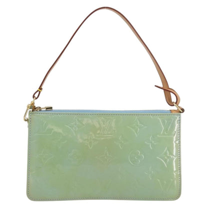 Louis Vuitton Lexington Pochette Monogram Vernis, Blue, Patent Leather, Clutch