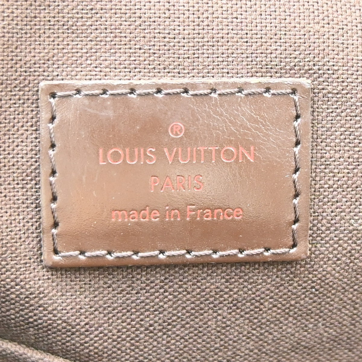 Louis Vuitton Brooklyn Damier Ebene, Brown, Canvas, Shoulder Bag