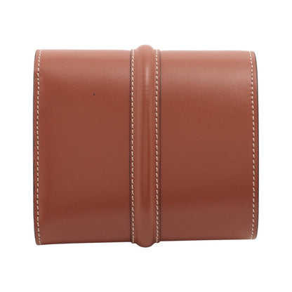 Celine 16 Trifold Leather, Brown, Leather, Wallet