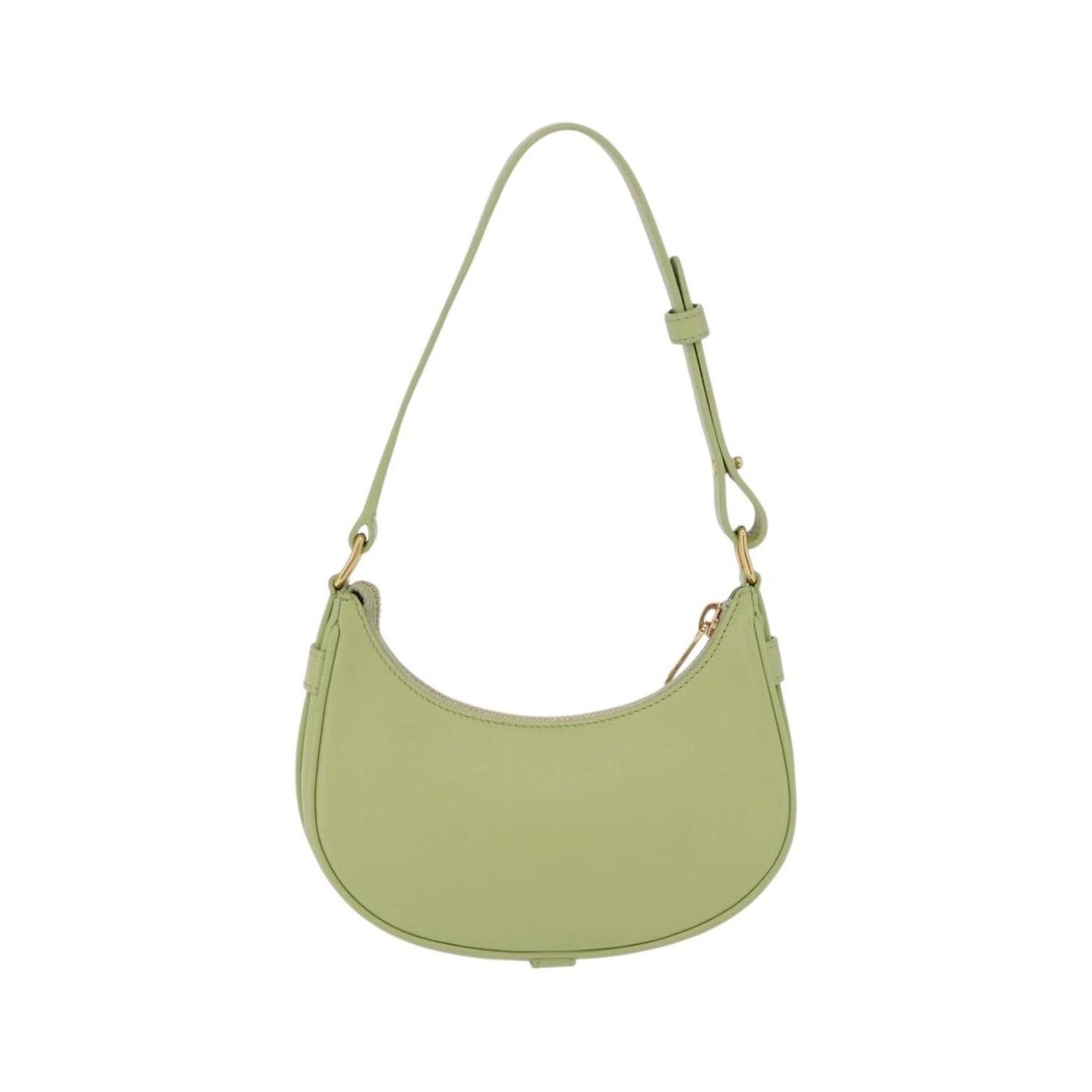 Celine Ava Leather, Green, Leather, Handbag