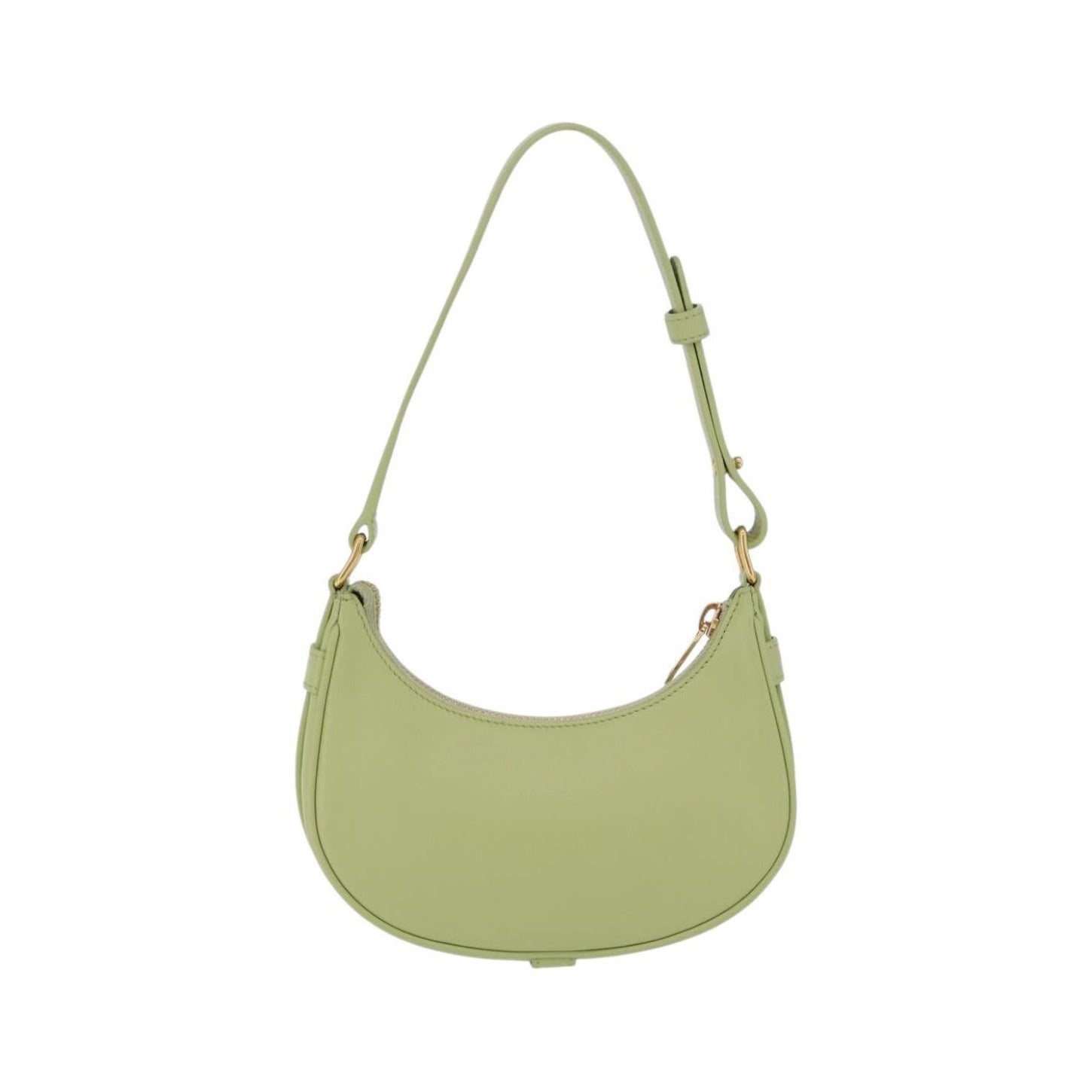 Celine Ava Leather, Green, Leather, Handbag
