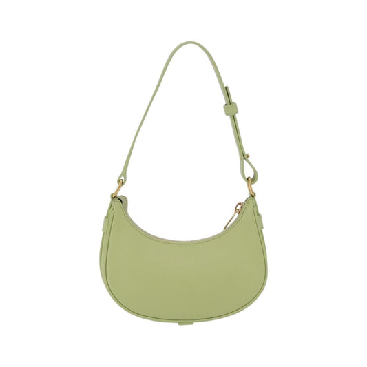 Celine Ava Leather, Green, Leather, Handbag