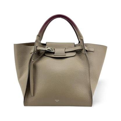 Celine Big Grained Calfskin, Beige, Calfskin, Handbag