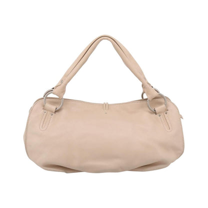 Celine Bittersweet Leather, Beige, Leather, Handbag