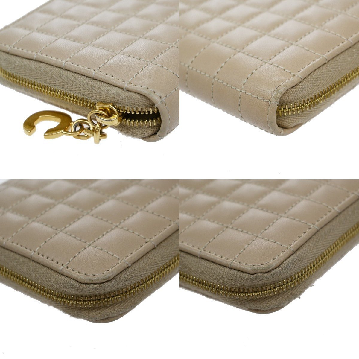Celine C Charm Zip Around Wallet - Brandsamsara