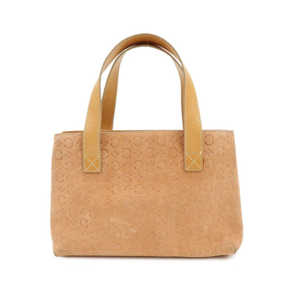 Celine C Macadam Suede, Beige, Suede, Handbag