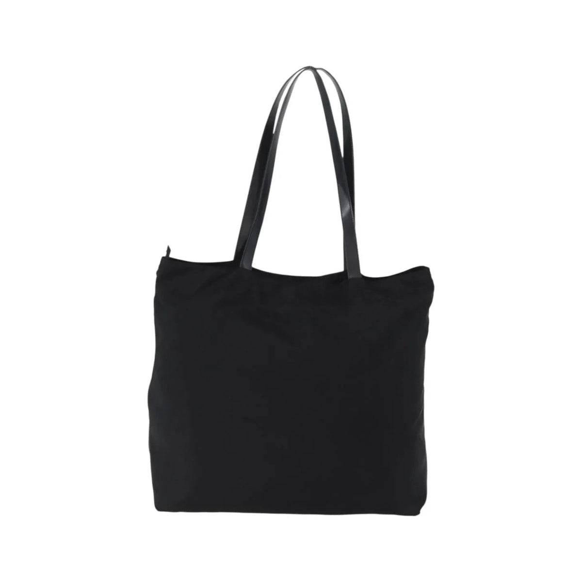 Celine Circle logo Nylon, Black, Nylon, Tote Bag