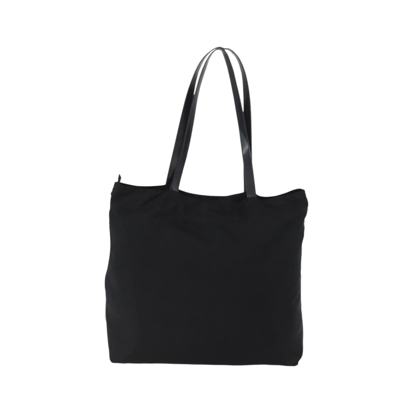 Celine Circle logo Nylon, Black, Nylon, Tote Bag