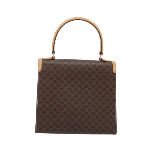 Celine Handbag Canvas, Brown, Canvas, Handbag