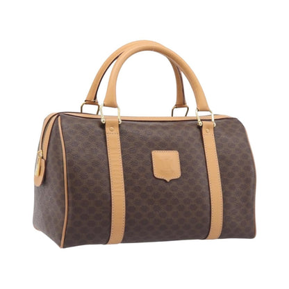 Celine Handbag Canvas, Brown, Canvas, Handbag