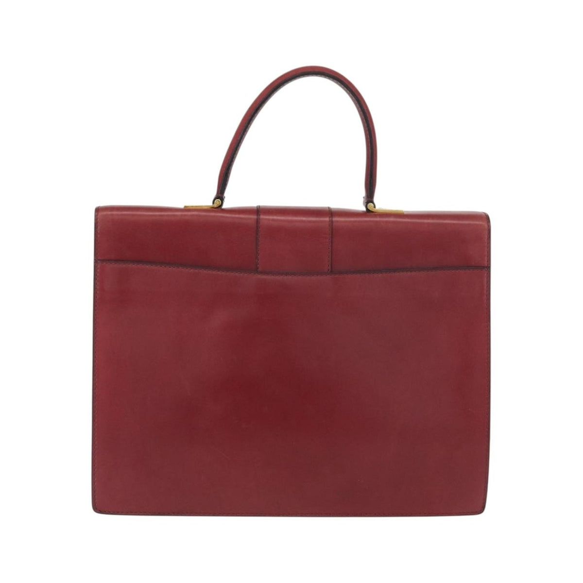 Celine Handbag Leather, Red, Leather, Handbag
