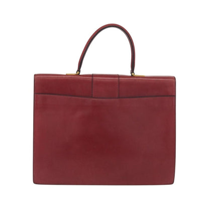 Celine Handbag Leather, Red, Leather, Handbag