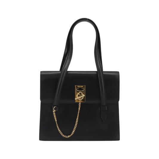 Celine Handbag Leather, Black, Leather, Handbag