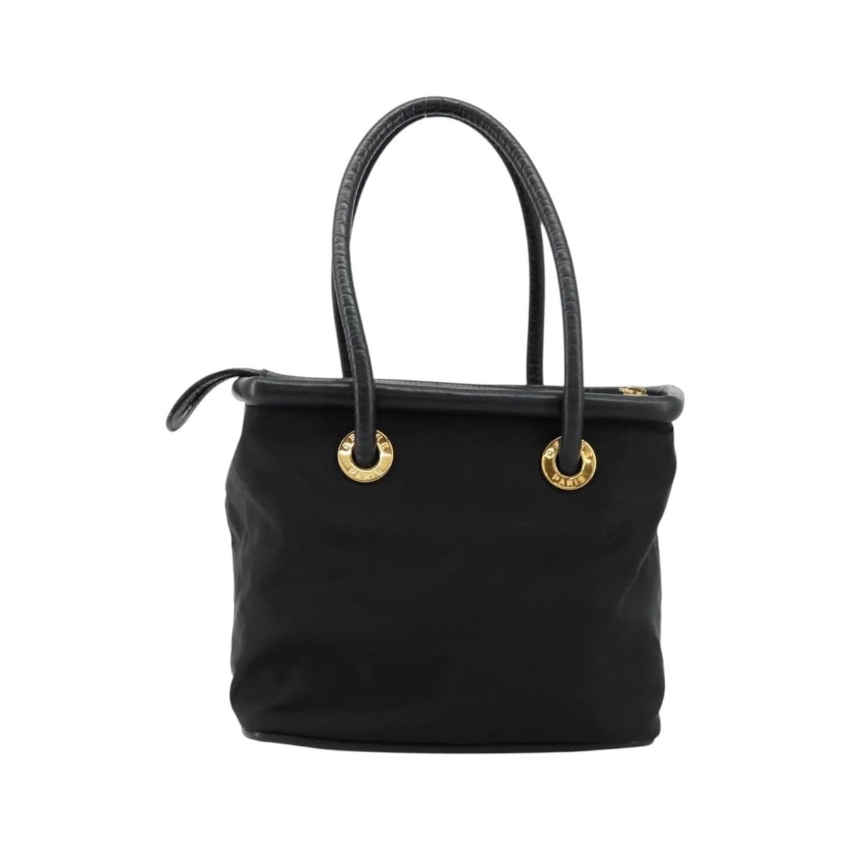 Celine Handbag Nylon, Black, Nylon, Handbag